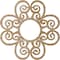 Ekena Millwork Cohen Wood Fretwork Pierced Ceiling Medallion, Red Oak, 22"OD x 7 1/2"ID x 1/4"T CMWP22X22X0250CORO - alternate 5